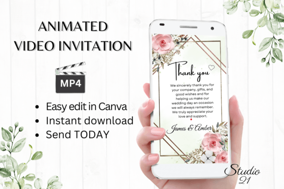 Boho Wedding Thank You W9124TU: A Digital Design Game-Changer