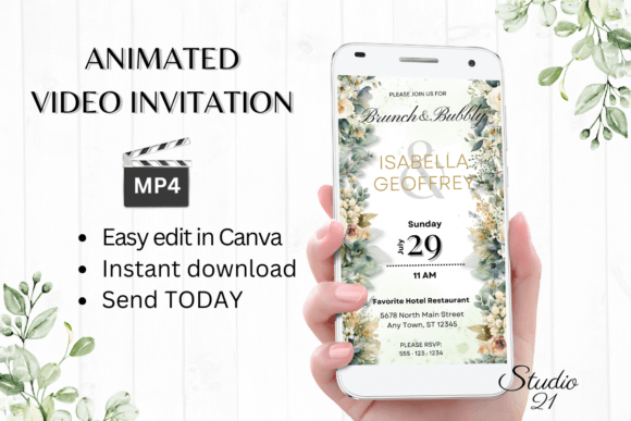 Electronic Wedding Brunch Invite W9424: A Designer's Guide