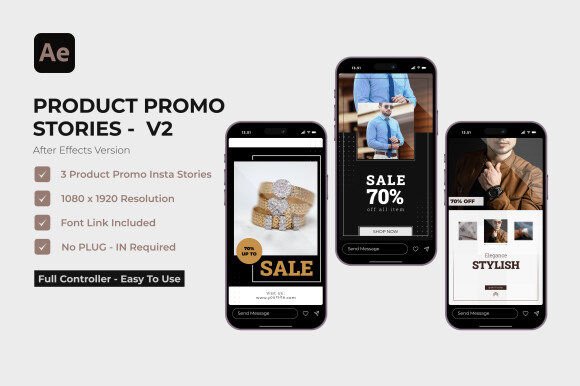Product Promo V2 | After Effects: Elevate Your Brand