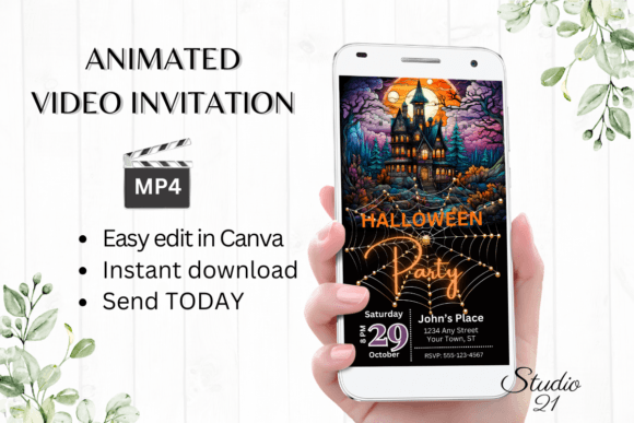 Spook Up Your Invites: The Digital Halloween Party Invitation Template